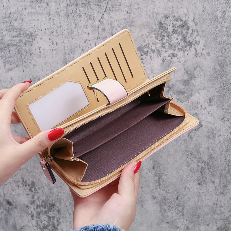 Portefeuille femme - La feuille dorée La Poche Fine