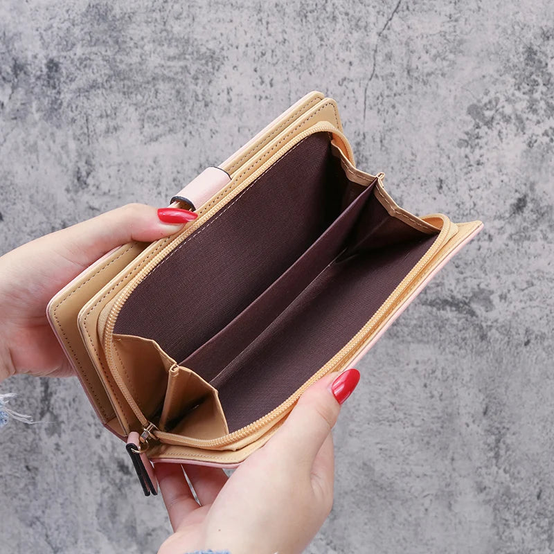 Portefeuille femme - La feuille dorée La Poche Fine