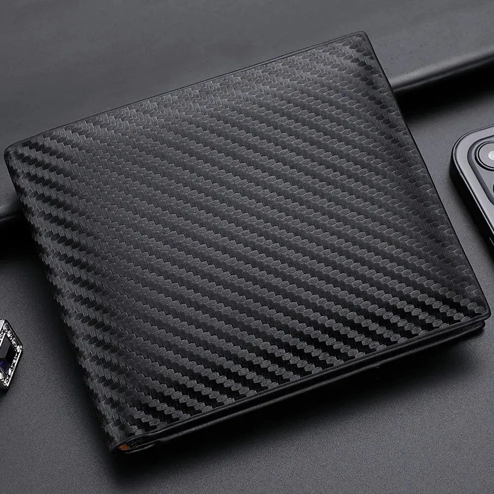 Portefeuille homme - Carbone La poche Fine